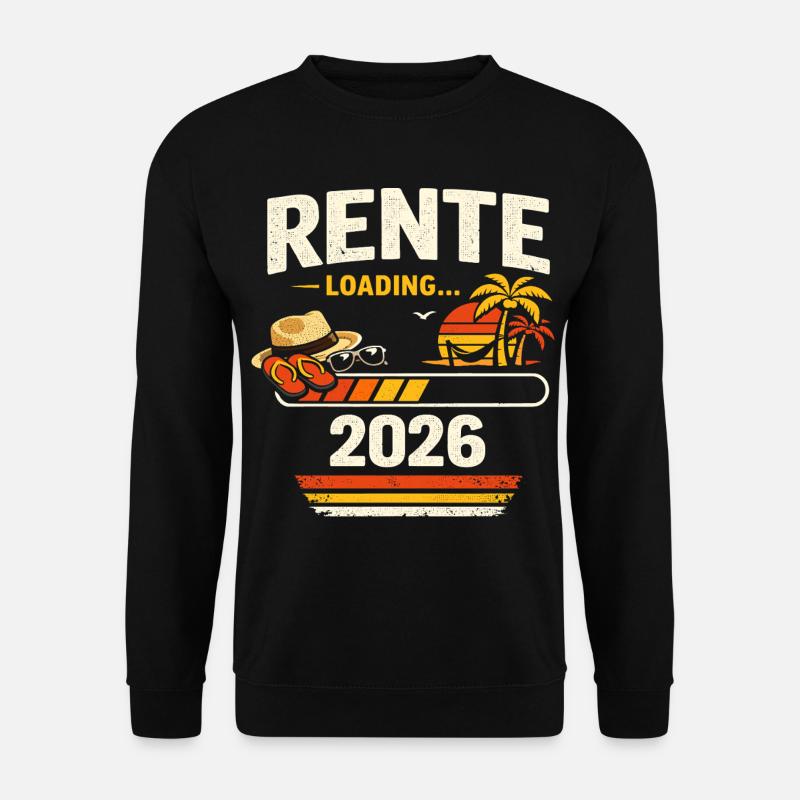 Pension loading 2026 - Unisex Sweatshirt - black