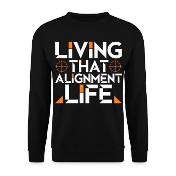 Orthodontic Hygienist Living That Smile Specialist - Unisex Pullover - Schwarz - Vorne - Alina (178cm) & Michal (187cm)
