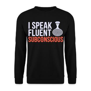 Certified Clinical Neuro-Behavioral Specialist  - Unisex Sweatshirt - black - Front - Alina (178cm) & Michal (187cm)