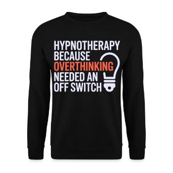 Spécialiste certifié en régulation cognitive clinique - Sweat-shirt Unisexe - noir - Devant - Alina (178cm) & Michal (187cm)