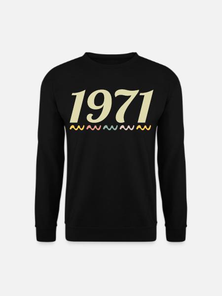 1971 - Unisex Pullover - Schwarz
