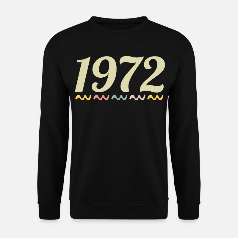 1972 - Unisex Pullover - Schwarz