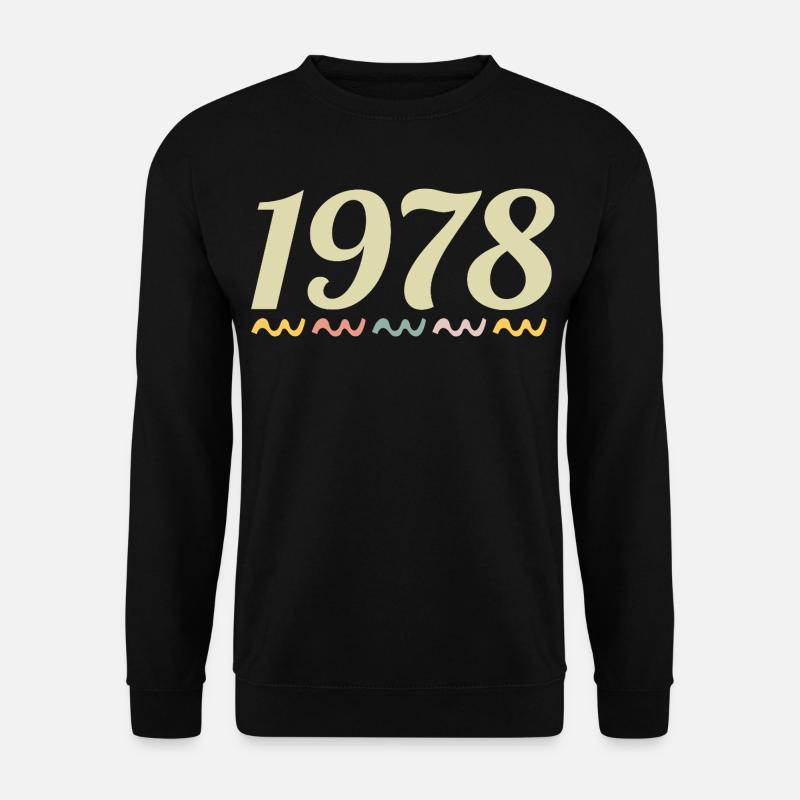 1978 - Unisex Pullover - Schwarz