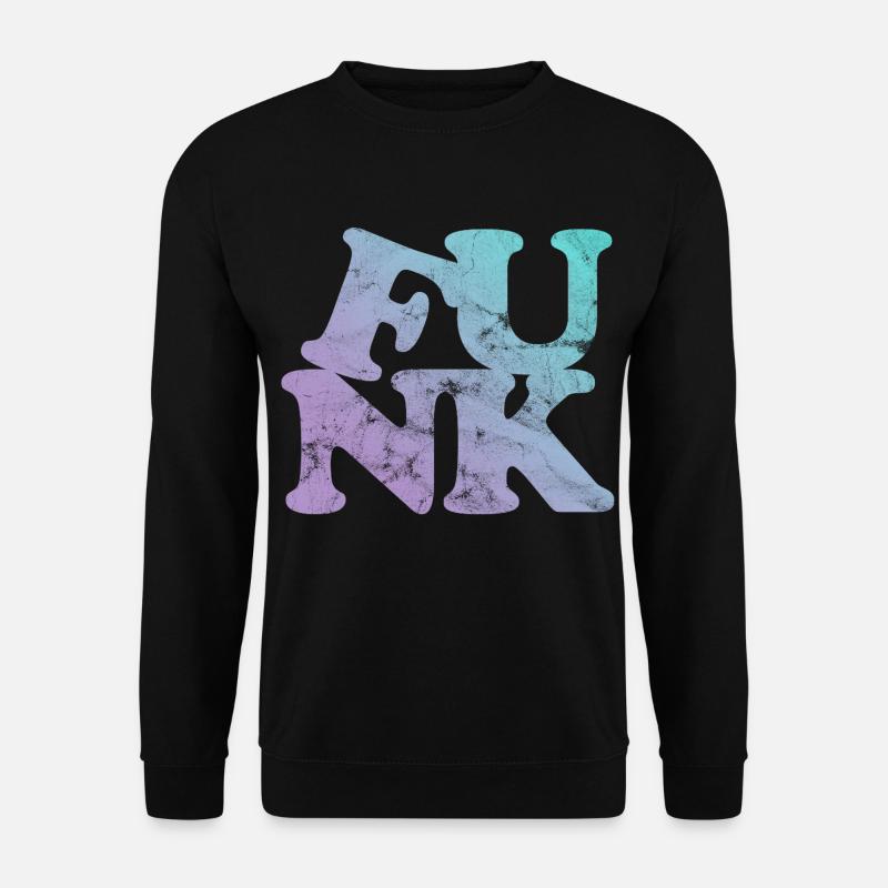 Funk Musik - Unisex Pullover - Schwarz