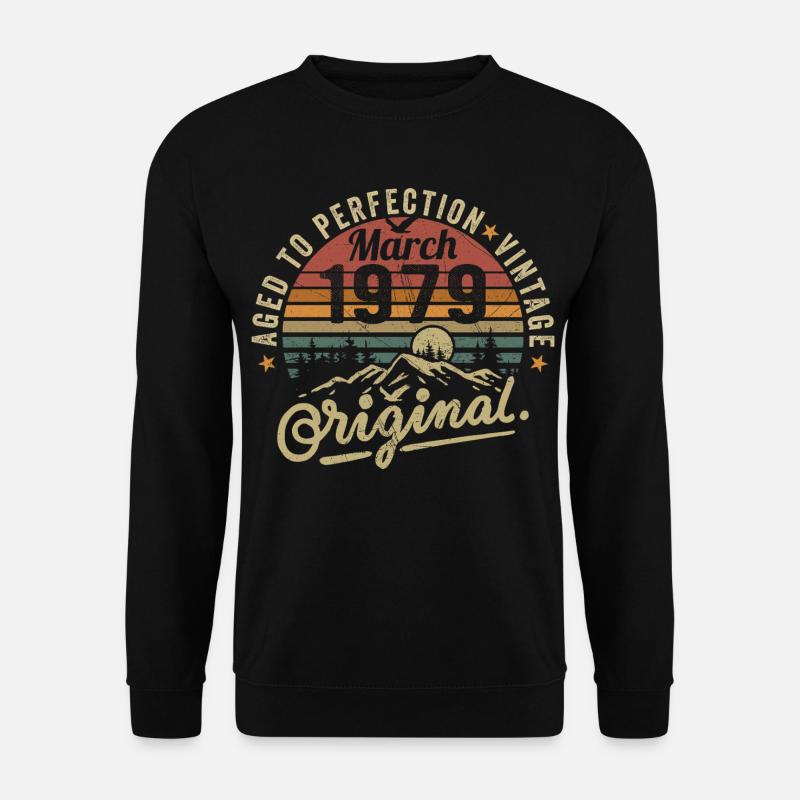 März 1979 - Unisex Pullover - Schwarz