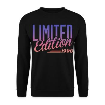 Millésime 1996 - Sweat-shirt Unisexe - noir - Devant - Alina (178cm) & Michal (187cm)