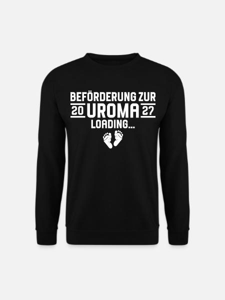 Promotion to great-grandmother 2027 loading - Unisex Sweatshirt - black