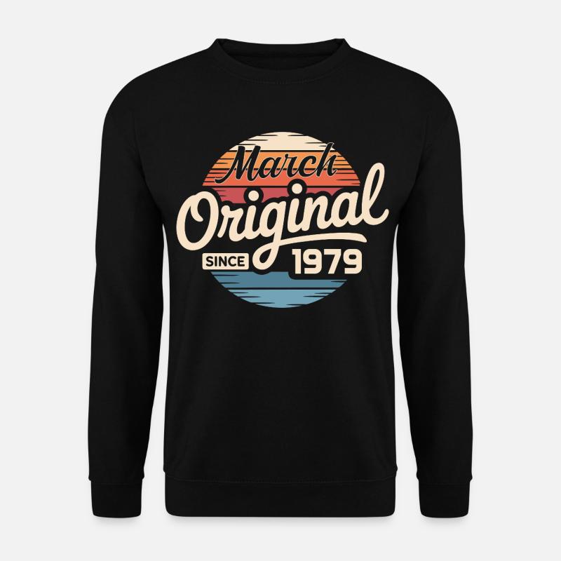 Legendary since march 1979 - Unisex Sweatshirt - black