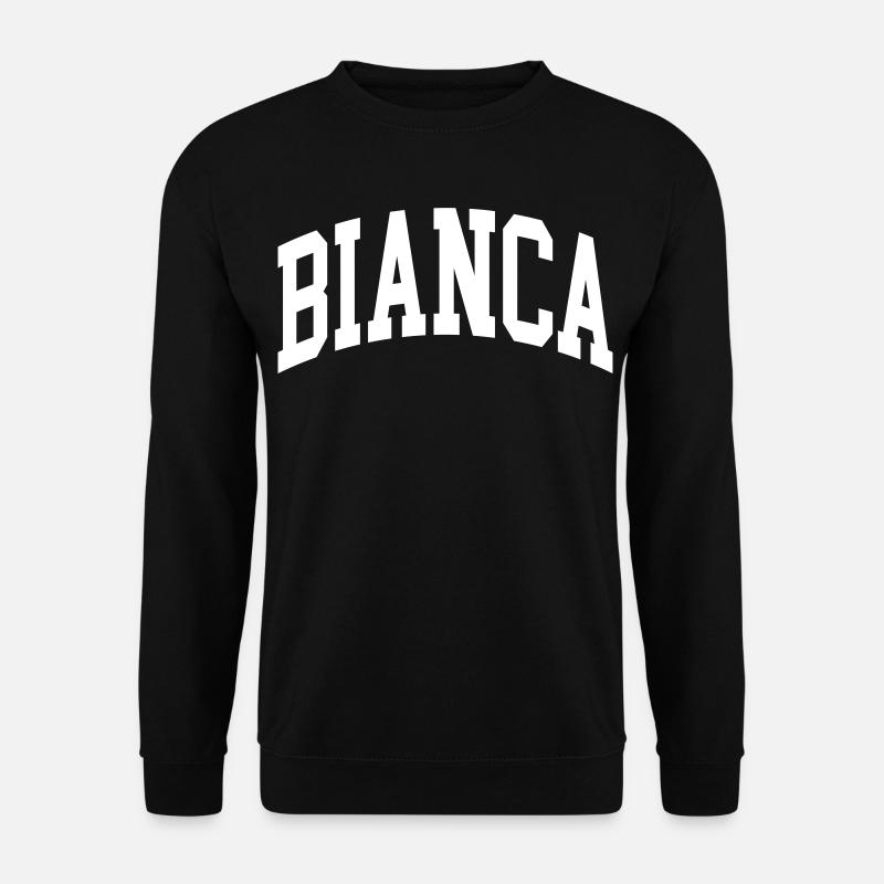 Bianca - Unisex Pullover - Schwarz