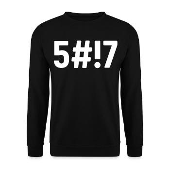 Scheißcode - Unisex Pullover - Schwarz - Vorne - Alina (178cm) & Michal (187cm)