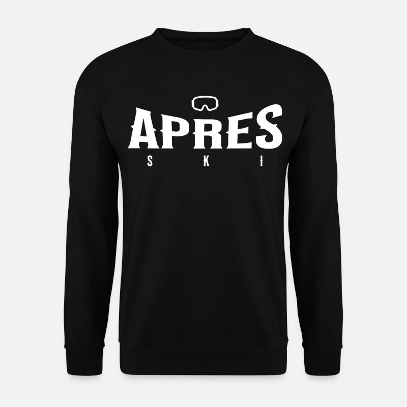 Apres Ski - Unisex Pullover - Schwarz