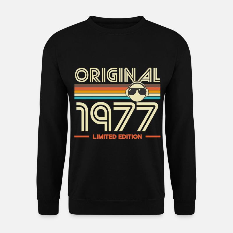 Original 1977 Limited Edition - Unisex Sweatshirt - black