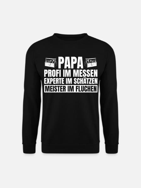 Dad Handyman Repairs Everything Father's Day - Unisex Sweatshirt - black