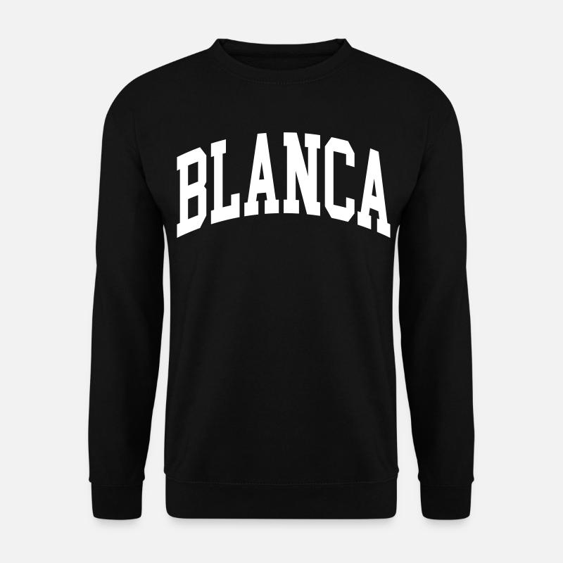 Blanca - Unisex Pullover - Schwarz