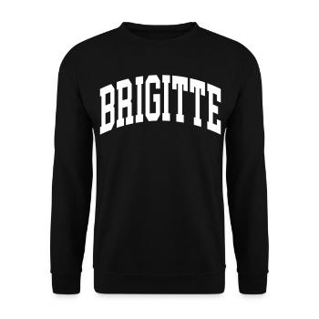 Anne - Unisex Sweatshirt - black - Front - Alina (178cm) & Michal (187cm)