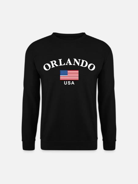 Orlando, USA - Unisex Sweatshirt - black