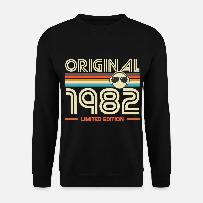 Original 1982 Limited Edition - Unisex Sweatshirt - black