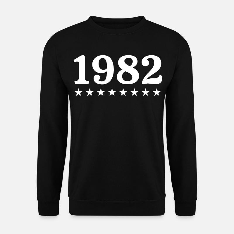 1982 Limited Edition 1982 Retro 1982 - Unisex Pullover - Schwarz