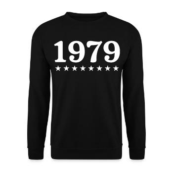 1979 Limited Edition 1979 Retro 1979 - Unisex Sweatshirt - black - Front - Alina (178cm) & Michal (187cm)