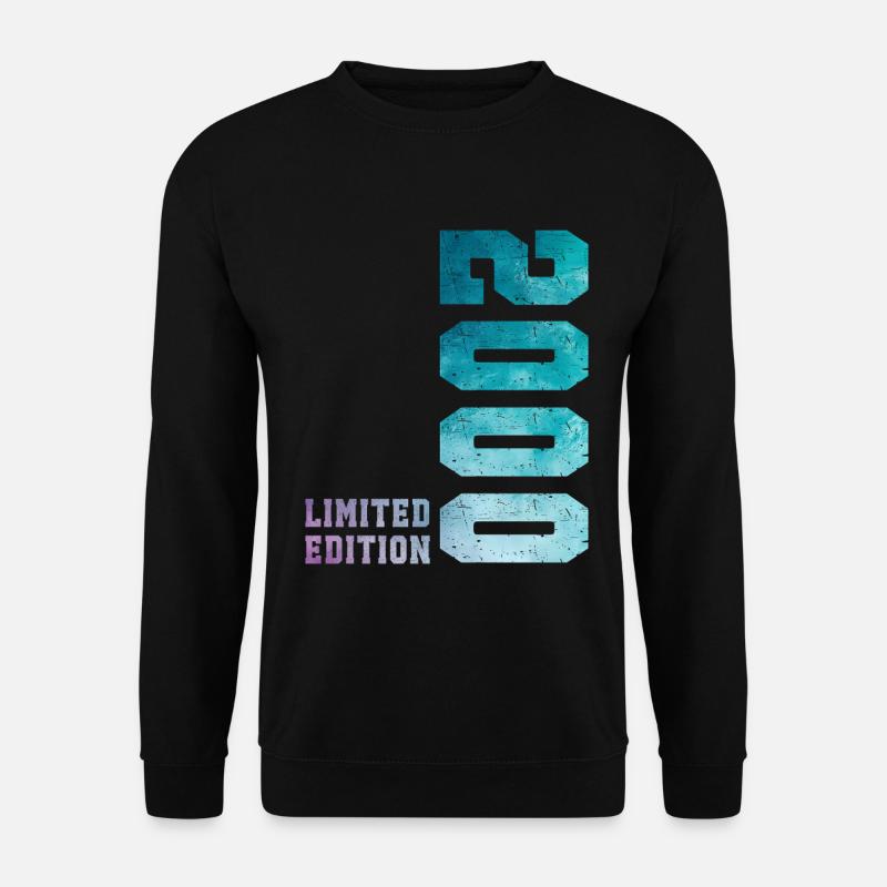 2000 Édition Limitée 26 ans anniversaire - Sweat-shirt Unisexe - noir