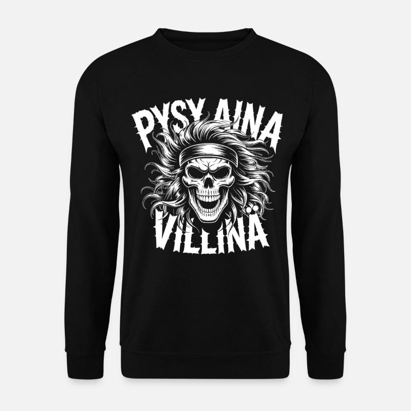Conception du crâne sauvage - Sweat-shirt Unisexe - noir