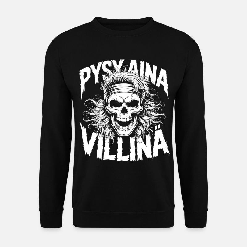 Conception du crâne sauvage - Sweat-shirt Unisexe - noir