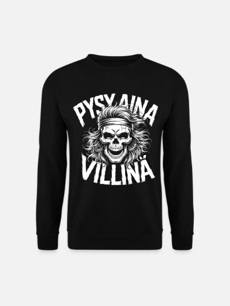 Wild Skull Design - Unisex Sweatshirt - black