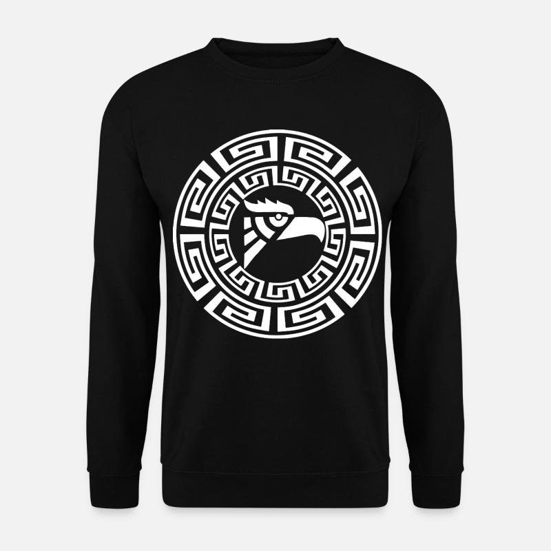 Emblème de l'aigle blanc - Sweat-shirt Unisexe - noir
