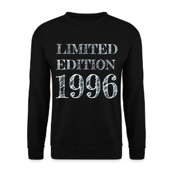30e anniversaire du millésime 1996 - Sweat-shirt Unisexe - noir - Devant - Alina (178cm) & Michal (187cm)