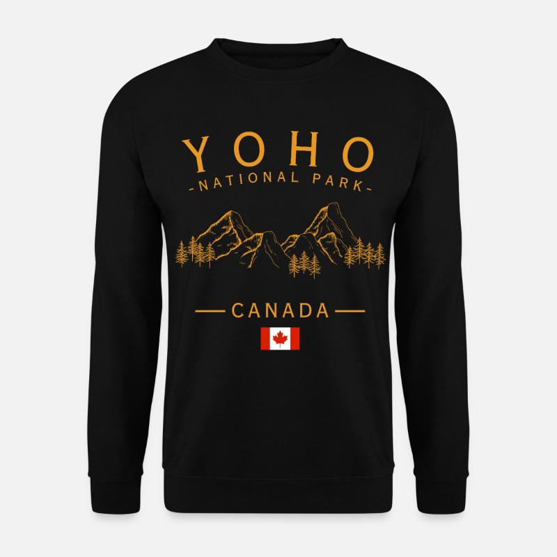 Yoho National Park Canada  - Unisex Pullover - Schwarz