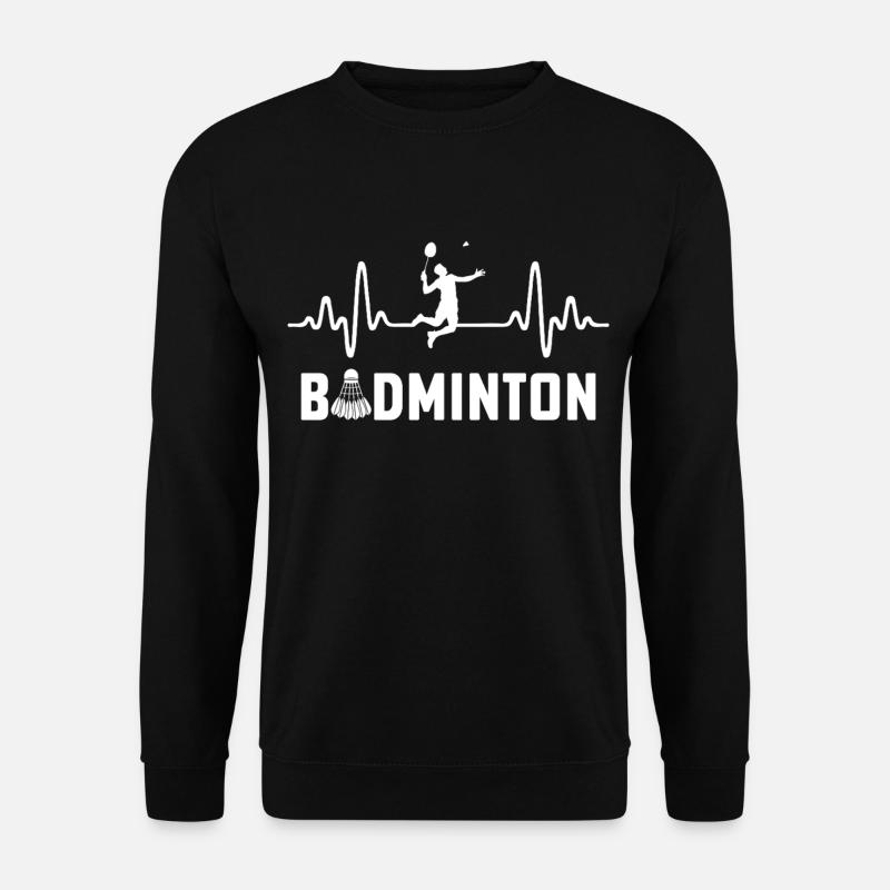 Badminton  - Unisex Pullover - Schwarz
