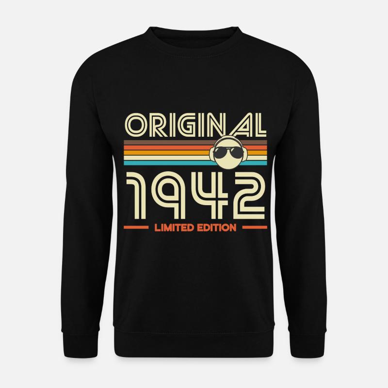 Originale Retro-Edition von 1942 - Unisex Pullover - Schwarz