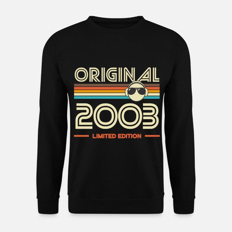 Original 2003 Retro Logo - Unisex Sweatshirt - black