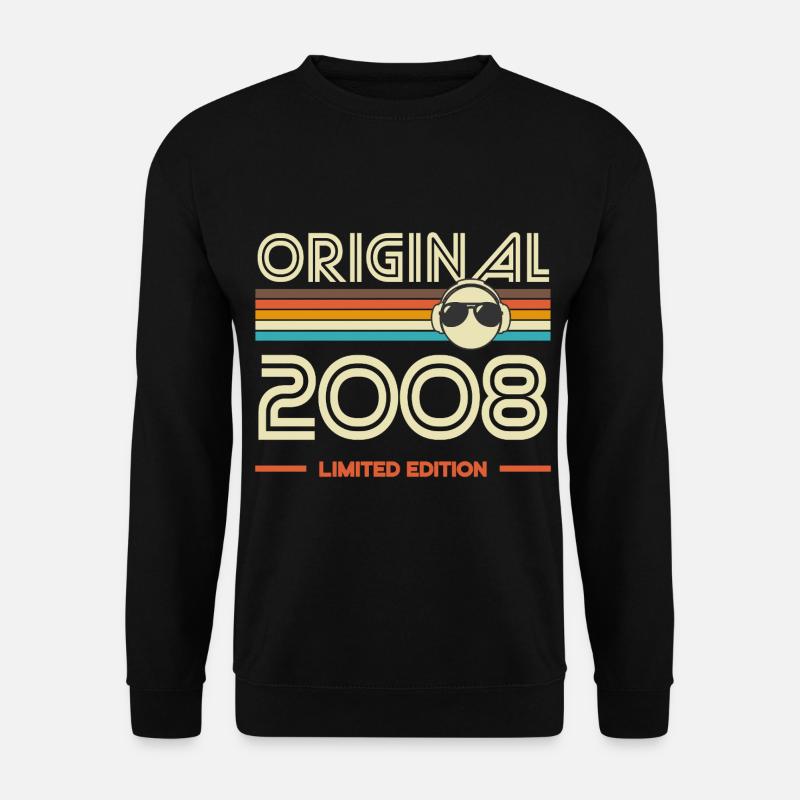 Original 2008 Retro Edition - Unisex Sweatshirt - black