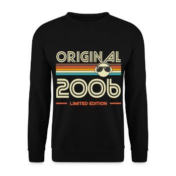 Original 2006 Édition Limitée - Sweat-shirt Unisexe - noir - Devant - Alina (178cm) & Michal (187cm)