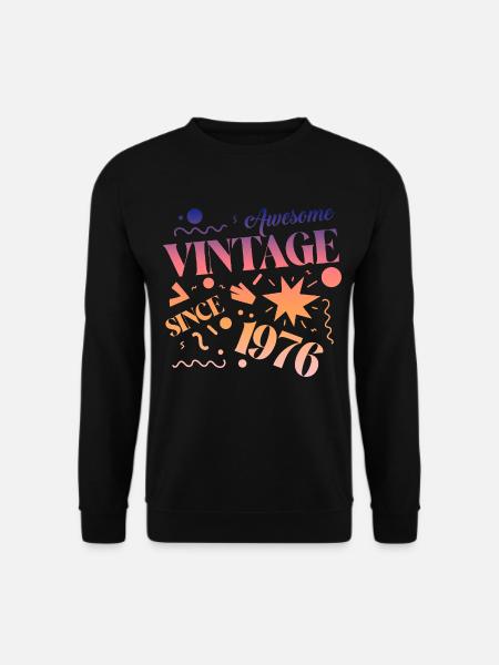 Millésime 1976 - Sweat-shirt Unisexe - noir