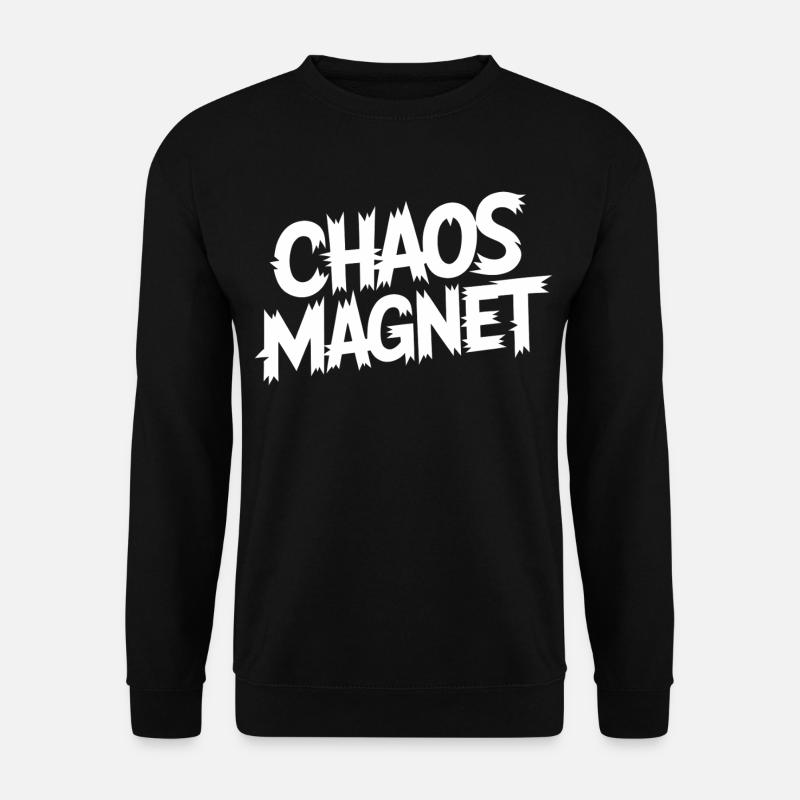 Chaos Magnet - Unisex Pullover - Schwarz