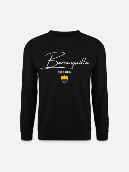 Barranquilla, Colombie, design élégant - Sweat-shirt Unisexe - noir