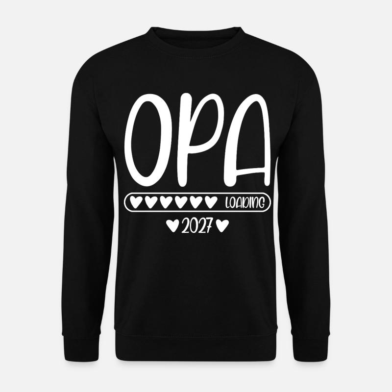 Opa 2027 loading - Unisex Pullover - Schwarz