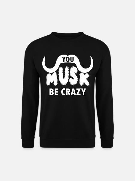 FOTOGRAFEN MOSCHUSOCHSEN - Unisex Pullover - Schwarz