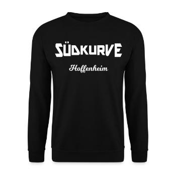 The Nordbaden Fans Südkurve - Unisex Sweatshirt - black - Front - Alina (178cm) & Michal (187cm)