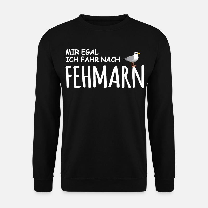 Fehmarn Liebe - Unisex Pullover - Schwarz
