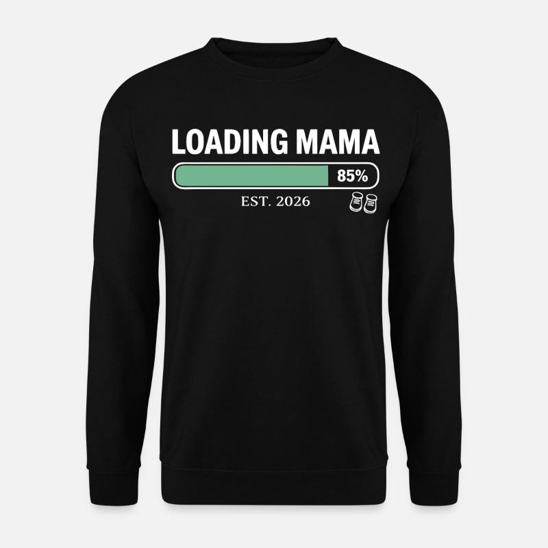 Loading Mama 2026 Schwangerschaft - Unisex Pullover - Schwarz