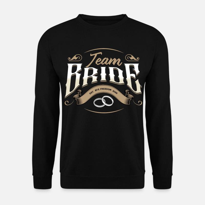 Team Bride 2026 - Unisex Pullover - Schwarz