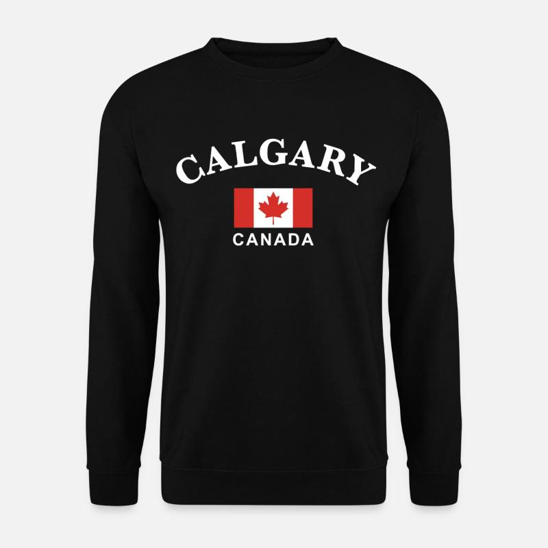 Calgary, Canada - Unisex Sweatshirt - black
