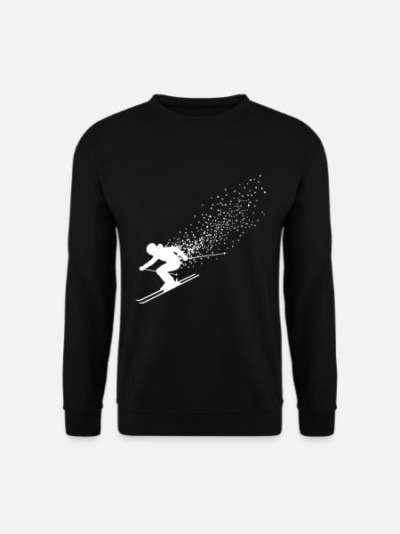 Skiing Skiers Ski Skiing Holidays - Unisex Sweatshirt - black
