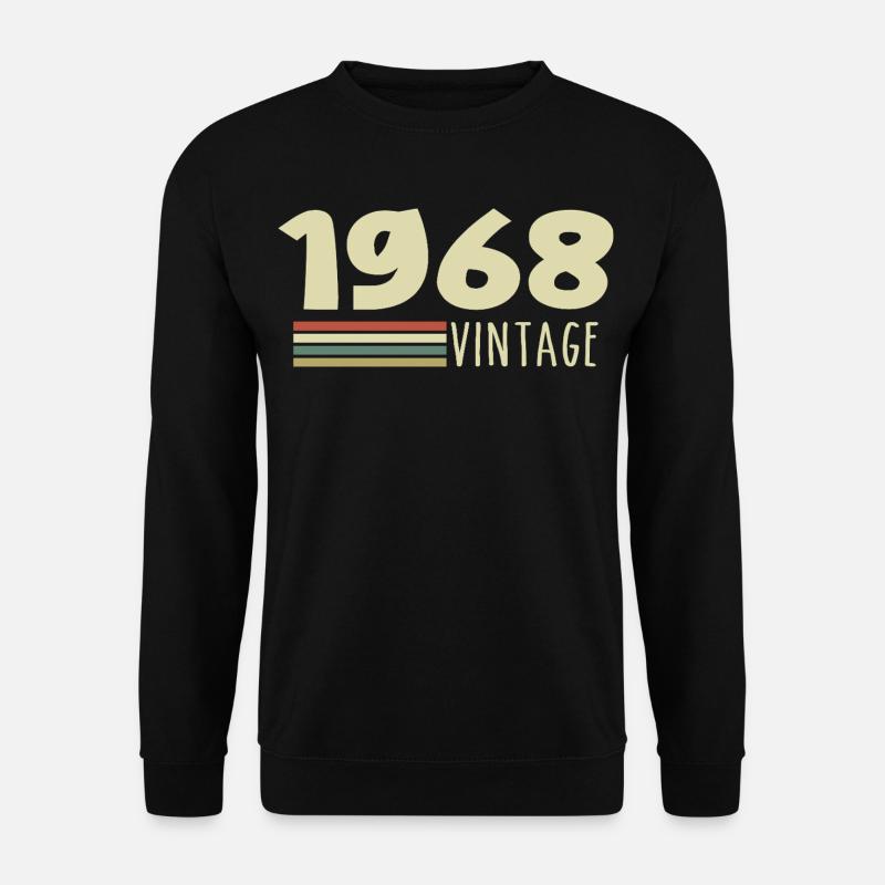 Jubiläum 1968 1968 - Unisex Pullover - Schwarz