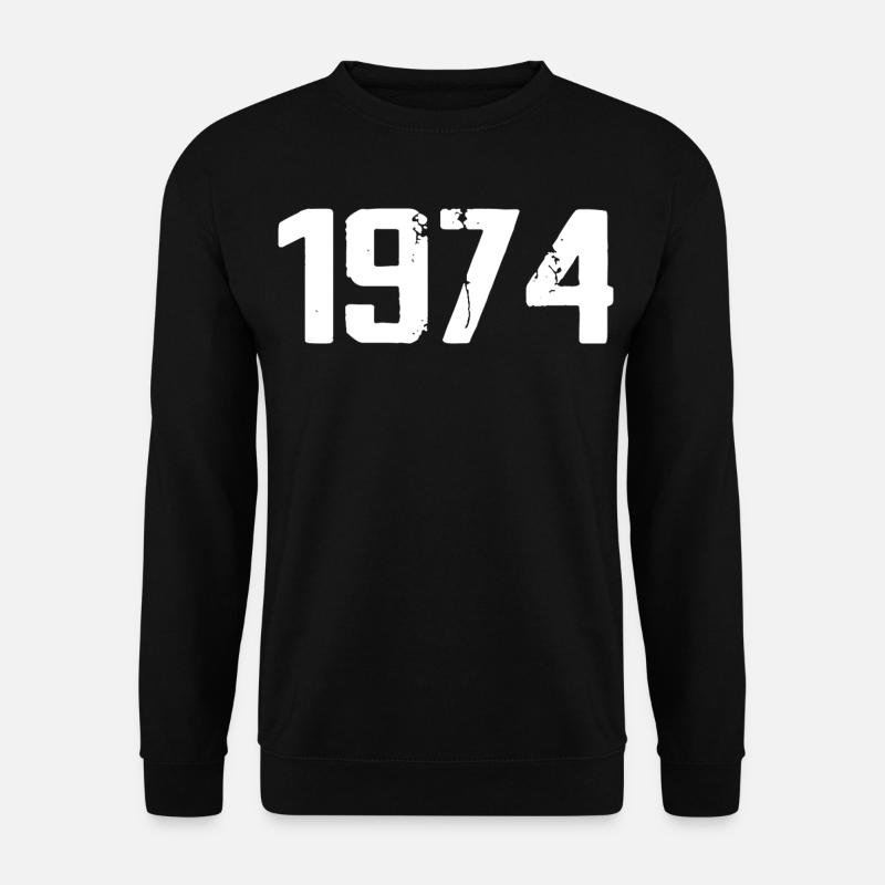 1974 - Awesome since 1974 - Unisex Sweatshirt - black