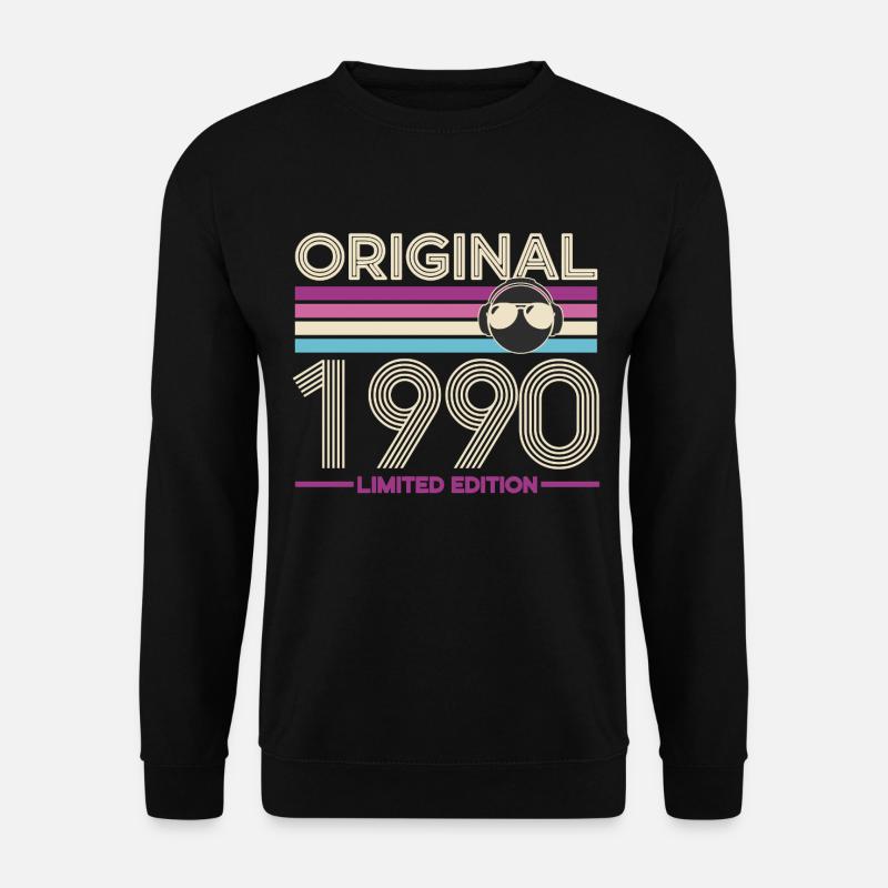 Originale limitierte Edition von 1990 - Unisex Pullover - Schwarz