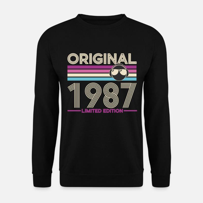 Originale limitierte Edition von 1987 - Unisex Pullover - Schwarz